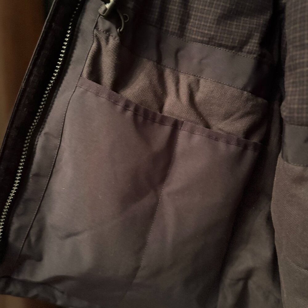 J.Crew Jacket Mens Medium Black Hooded PrimaLoft Corduroy Wool Panels NWT - Picture 11 of 16